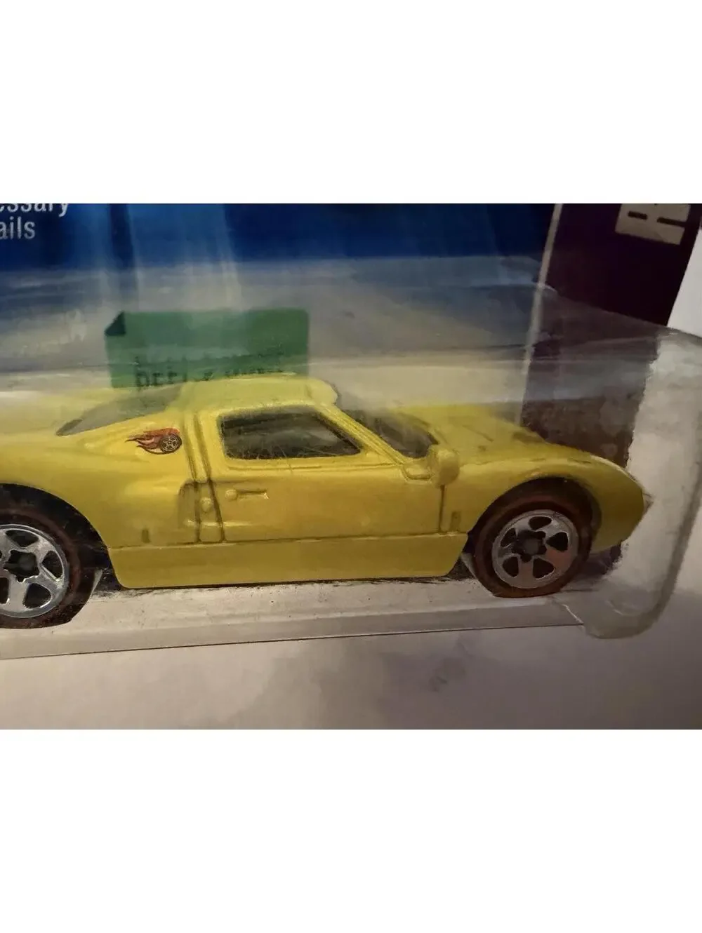Hot Wheels Ford GT-40 2006 Red Line Yellow RL5SPs 02 Of 05 Brand New